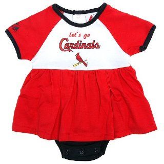 NEWBORN Baby Infant Clothes St. Louis Cardinals Girl Cheer Dress  Infant And Toddler Sports Fan Apparel  Sports & Outdoors