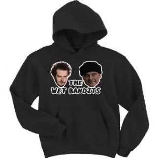 Shedd Shirts Men's Home Alone Marv and Harry "The Wet Bandits" Hoodie Clothing