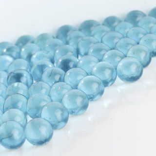 Round Cool Blue Glass Marbles for Embellishing, Crafting and Creating  Approximately 280 Marbles