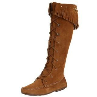 ALL BLACK Women's Indian Hi Boot, Brown, 38 EU (US Women's 8 M) Shoes