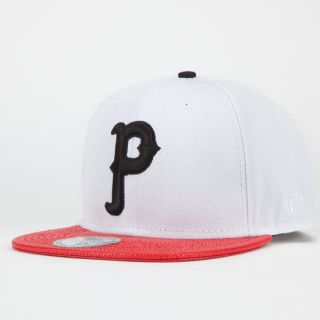 Team P Stingray Mens Strapback Hat White/Red One Size For Men 24686
