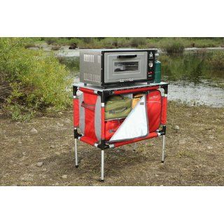 Portable Outdoor Oven Black  Camping Kitchen Equipment  Sports & Outdoors