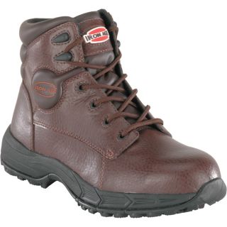 Iron Age 6 Inch Steel Toe EH Sport/Work Boot   Brown, Size 9 1/2 Wide, Model