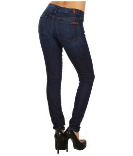 7 For All Mankind The Skinny in Nouveau New York Dark Womens Jeans (Blue)