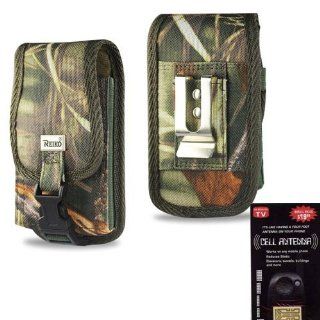 Zte Concord Heavy Duty Rugged Camoflauge Canvas Case with Clip Closure and Metal Clip on the back. Also has canvas belt loop underneath the clip. Great for Hiking, Camping, Outdoor and Construction Work. Comes with Antenna booster Cell Phones & Access