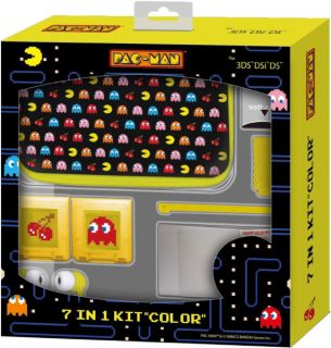 Pac Man 7 in 1 Accessory Kit (Nintendo 3DS, DSi, DS Lite)      Nintendo DS Accessories