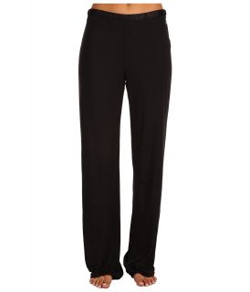 Calvin Klein Underwear Essentials w/ Satin Trim PJ Pant Womens Pajama (Black)
