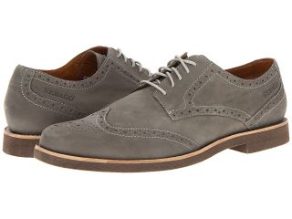 Sebago Thayer Wing Tip Mens Lace Up Wing Tip Shoes (Gray)