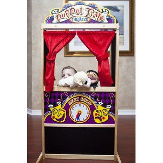 Melissa & Doug Deluxe Puppet Theater Toys & Games