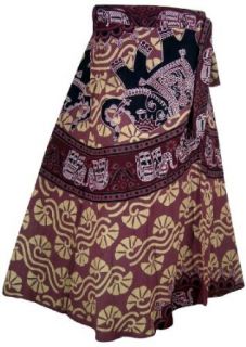 Indian Designer Wrap Around Skirt Cotton Clothing for Girls Clothing