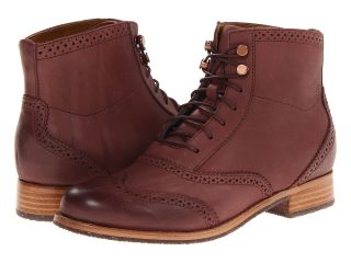 Sebago Claremont Boot Womens Lace up Boots (Burgundy)