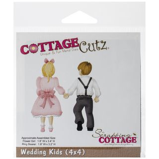 Cottagecutz Die 4inx4in wedding Kids
