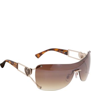 Rocawear Sunwear Heart Rimless Shield Sunglasses