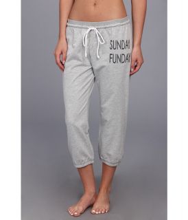 Steve Madden Graphic Lounge Capri Womens Pajama (Gray)