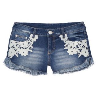 Mossimo Supply Co. Juniors Lace Detail Denim Short   3