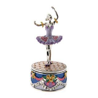 Shop Ballerina Music Box Plays "All I Ask of You" from Phantom of the Opera as the Ballet Dancer slowly turns; Set with Swarovski Crystals and Hand Enameled at the  Home Dcor Store. Find the latest styles with the lowest prices from Sparkling C