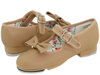 Capezio Kids Mary Jane   3800C Girls Shoes (Brown)