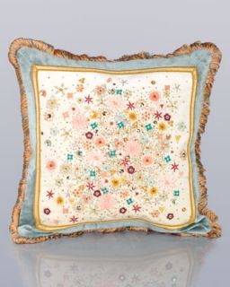 Mille Fiori 18Sq. Pillow   Jay Strongwater