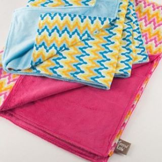 Chevron Receiving Blanket Available in Pink or Blue (Personalization Available)  Nursery Blankets  Baby