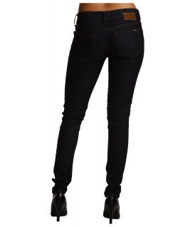 Mavi Jeans Serena Low Rise Super Skinny in Rinse Super Stretch Womens Jeans (Black)