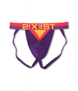 2IST CHEVRON Jock Strap Mens Underwear (Purple)