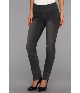 Jag Jeans Peri Pull On Straight in Thunder Grey Womens Jeans (Gray)