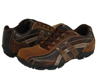 SKECHERS Diameter   Confirmed Mens Lace up casual Shoes (Brown)