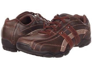 SKECHERS Diameter Mens Lace up casual Shoes (Brown)