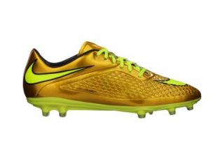 Nike HYPERVENOM Phelon Premium Mens Firm Ground Soccer Cleats   Metallic Gold C