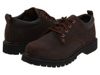 SKECHERS Alley Cats Mens Lace up casual Shoes (Brown)