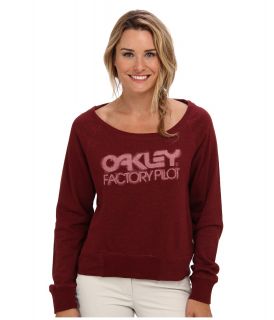 Oakley The Original O Sweater Womens Long Sleeve Pullover (Mahogany)