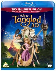 Tangled 3D Super Play (Includes 3D Blu ray, 2D Blu ray and Digital Copy)      Blu ray
