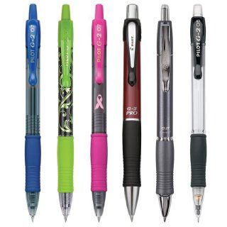 Pilot G2 Retractable Premium Gel Ink Roller Ball Pens, Extra Fine Point, Black, Box of 12 (31002)  Rollerball Pens 