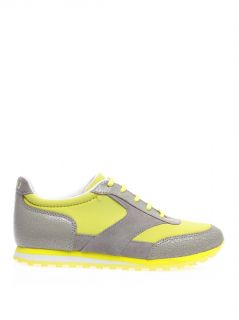 Neoprene & leather trainers  Marc by Marc Jacobs  MATCHESFAS