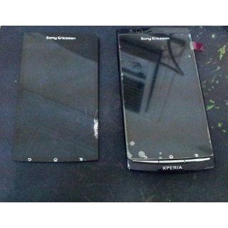 Full LCD Screen Display + Touch Screen Digitizer Front Glass Faceplate Lens Part Panel Assembled Together for Sony Ericsson XPERIA Arc X12 LT15i LT15 i ~ Mobile Phone Repair Parts Replacement Cell Phones & Accessories