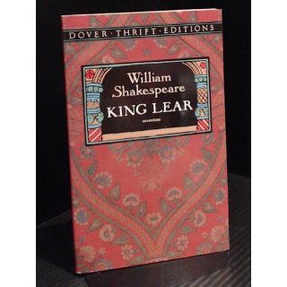 King Lear (Dover Thrift Editions) (9780486280585) William Shakespeare Books