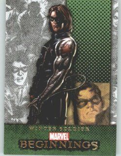 Marvel Beginnings #244 Winter Soldier (Non Sport Comic Trading Cards)(Upper Deck   2012 Series 2) Toys & Games