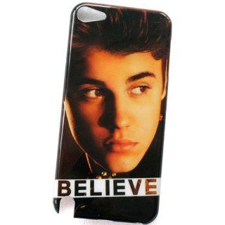 Huaqiang3c New Design Justin Bieber Belieber Believe Pattern Apple iPod Touch 5 Touch5 Snap on Crystal Hard Case Cover   Players & Accessories