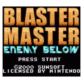 Blaster Master Enemy Below Video Games