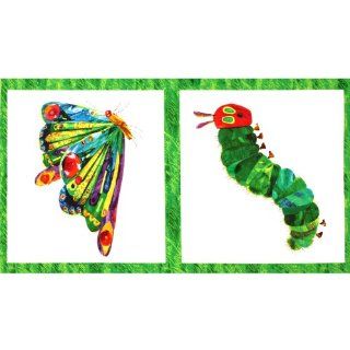The Very Hungry Caterpillar Panel Butterfly White/Multi Fabric