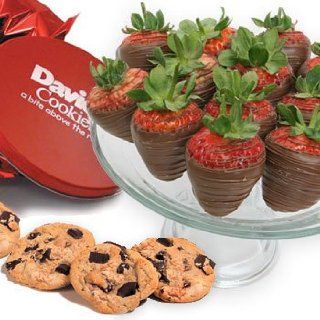 Cookies and Chocolate Covered Strawberries  Gourmet Baked Goods Gifts  Grocery & Gourmet Food
