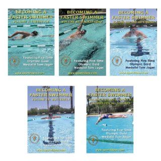Becoming A Faster Swimmer DVD Set Tom Jager, Bill Richardson Movies & TV