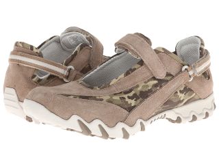 Allrounder by Mephisto Niro Taupe Suede/Multi Camouflage
