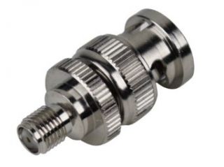 Cal Test Electronics CT3328 Between Series Coaxial Adapter, BNC Male x SMA Female (Pack of 5)