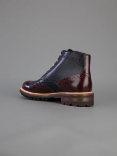 Dsquared2 Contrast Brogue Detail Boot   Parisi