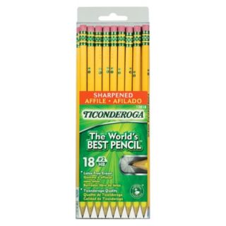 Ticonderoga Sharpened No. 2 Pencils 18 ct.