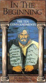 In The Beginning  The Ten Commandments (Animated) [VHS] In the Beginning Movies & TV