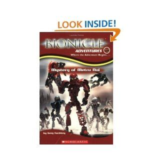 Bionicle Adventures Where the Adventure Begins(Box Set #1 Mystery of Metru Nui #2 Trial by Fire #3 The Darkness Below #4 Legends of Metru Nui) Greg Farshtey 9780439802529 Books