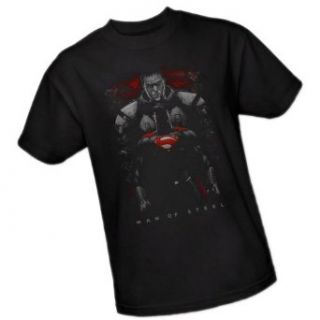 Man Behind    Man of Steel Movie Youth T Shirt Clothing