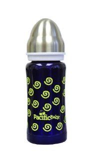 Pacific Baby 3 In One Bottle, Swirls, 7 Ounce  Insulated Baby Bottles With Nipple  Baby